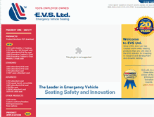 Tablet Screenshot of evsltd.com